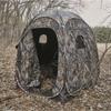 HuntRite Deluxe Pop-Up Hunting Ground Blind, 1-2 Person Tent, Hunting Gear, Equipment, and Accessories, 4-Panel Spring Steel view 3