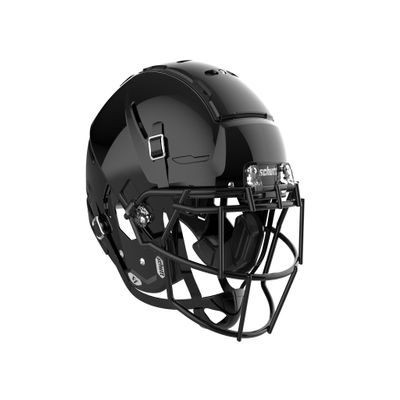 Schutt Youth F7 LX1 Football Helmet, EGOP NB VC Facemask Attached, X-Large, Black