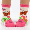 Stephen Joseph, Toddler Kids Boys Girls Unisex Non-Slip Fashion Cotton Crew Socks, Butterfly, Large US view 2