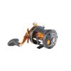 Abu Garcia Ambassadeur Catfish Special Round Baitcast Reel, Size 6500, 3 Ball Bearings + 1 Roller Bearing for Smooth Operation, Carbon Fiber Star Drag, Max of 15lb view 1
