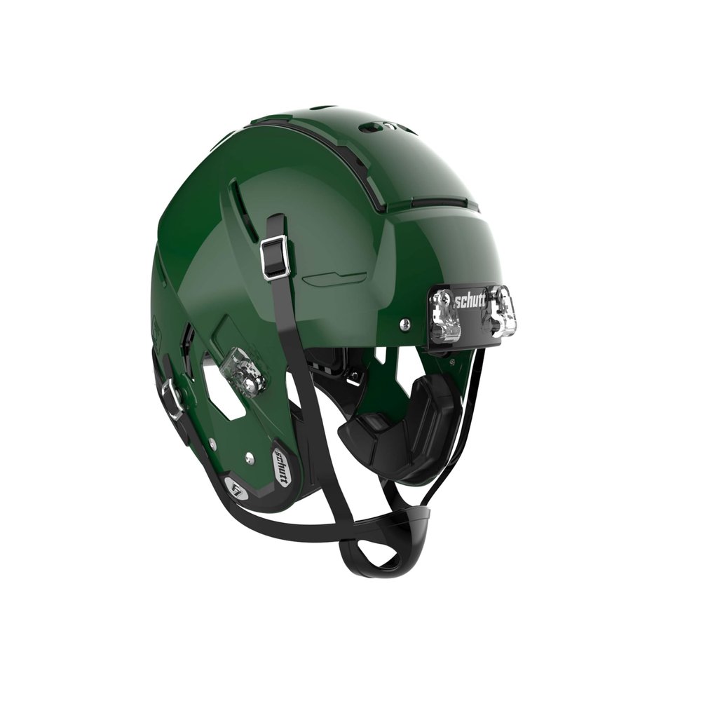Schutt Sports F7 LX1 Youth Football Helmet, Facemask NOT Included, Dark Green, Large