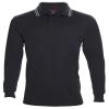 Adams USA Baseball/Softball Long Sleeve Umpire Polo, Large Black view 1