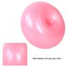 Yoga Ball - 50cm Exercise Ball - PVC Doughnut Shape - Yoga Ball Chair - Balance Trainer - Thicken Anti-Explosion Inflatable Seating Exercise - for Office & Home & Gym view 4