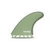 Futures Pancho Control Tri Surfboard Fins - Large/Green view 1