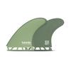 Futures Pancho Control Tri Surfboard Fins - Large/Green view 2