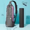 Yoga Mat Bag Carrier & Yoga Mat Backpack  Stay Organized On-the-Go! Large Pockets, Bottle Holders & Switchable Strap, Fits 0.5" x 26" Mats for Yoga, Gym view 3