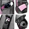Yoga Mat Bag Carrier & Yoga Mat Backpack  Stay Organized On-the-Go! Large Pockets, Bottle Holders & Switchable Strap, Fits 0.5" x 26" Mats for Yoga, Gym view 4