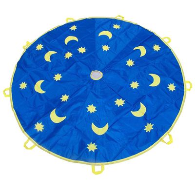 Kids Parachute, 1.8M Outdoor Children Sports Rainbow Umbrella Kids Jump-sack Play Ballute Parachute