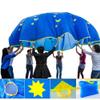 Kids Parachute, 1.8M Outdoor Children Sports Rainbow Umbrella Kids Jump-sack Play Ballute Parachute view 2