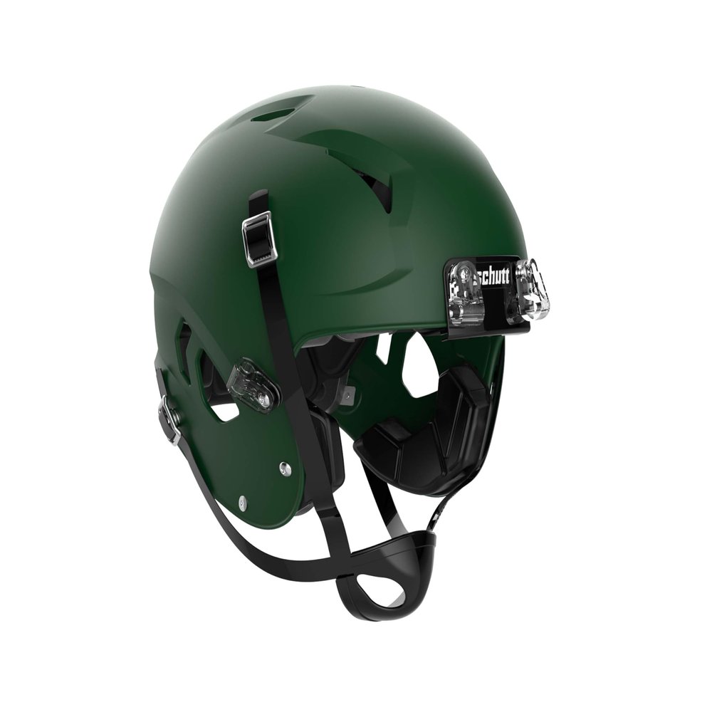 Schutt Sports Vengeance A11 Youth Football Helmet, Facemask NOT Included, Matte Dark Green, Medium