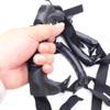 Garneck 2pcs Pull Rope Handle Professional Pulldown Black Rope Handle Strap Handle for Training Fitness Sport view 4