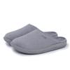 DrLuigi Medical Slippers for Men  Orthopedic Memory Foam House Slippers, Non-Slip Sole, Italian Cotton, Made in EU (Grey, 11 M) view 2