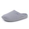 DrLuigi Medical Slippers for Men  Orthopedic Memory Foam House Slippers, Non-Slip Sole, Italian Cotton, Made in EU (Grey, 11 M) view 3