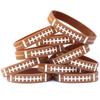 10 Youth Size Football Silicone Sports Wristbands view 1