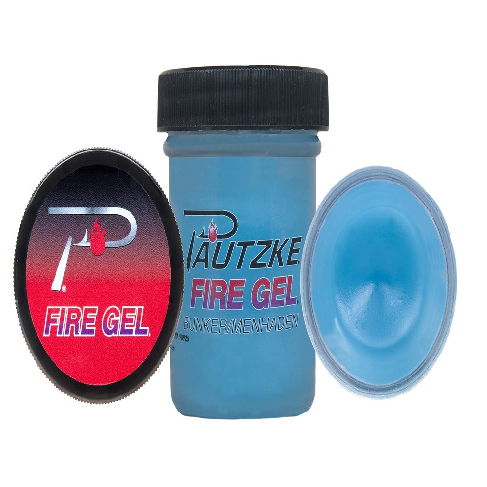 PAUTZKE'S Fire Gel PFGEL/BNKMN, Bunker/Menhaden 1.75 OZ