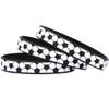 3 Youth Size Soccer Silicone Sports Wristbands view 1