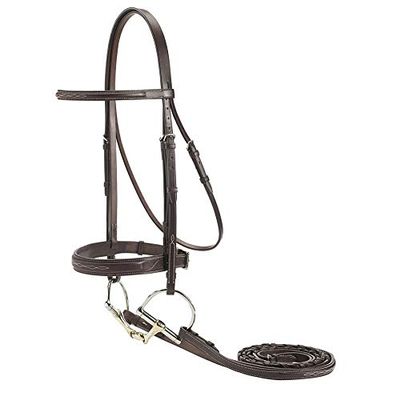 Dover Saddlery Classic Derby Bridle, Oversize-O/S, Oakbark