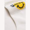 White Smiley Socks Women'S Socks-Milky White_One Size view 4