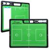 Champion Sports XL Dry Erase Board for Coaching Lacrosse - Whiteboards for Strategizing, Techniques, Plays - 2-Sided Game Boards with Handle - Front Side Full Field - Backside Half Field and Lineup view 2