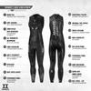 Synergy Triathlon Wetsuit - Women's Hybrid Sleeveless Long John (EFX3, P1) view 3