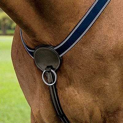 Dover Saddlery 3-Point Breastplate, COB-C/S, Brown