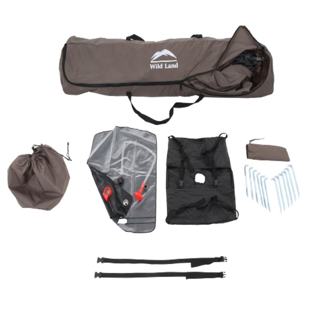 Overland Vehicle Systems - HD Nomadic - Portable Changing Room with Shower & Storage Bag
