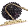 Chain Alloy Road Racing/Mountain 9 Speed Variable 116 Links Chain Replacement Accessory Part view 3
