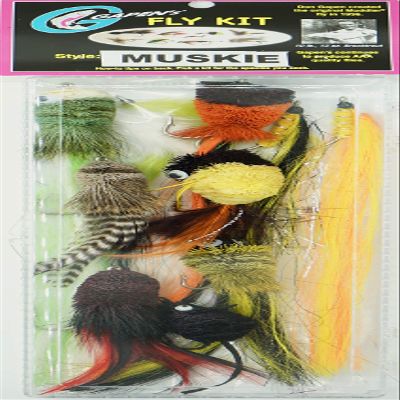 Gapen's Muskie Fly 12 Piece Kit