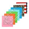 COUVER Cotton Bandana Head Wrap Face Mask, 12 Assorted Colors view 2