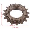 Alomejor Freewheel 16 Teeth Single Speed Freewheel Flywheel Sprocket Gear Accessories view 3