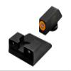 XS SIGHTS R3D Tritium Night Sight Orange for Taurus G2C, G2 PT III, G2C Millennium G2, G2S, & G3; Front and Rear Glow in The Dark Tritium view 1