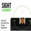 XS SIGHTS R3D Tritium Night Sight Orange for Taurus G2C, G2 PT III, G2C Millennium G2, G2S, & G3; Front and Rear Glow in The Dark Tritium view 3