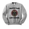 TeesAndTankYou University of American Samoa Law School Sweatshirt Unisex Large Grey view 2