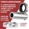 Boat tower mounted flag pole holder. Fits any roll bar or any round tube 2-2.5 inch in diameter view 4