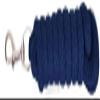 8' Braided Cotton Lead Rope (Black) view 1