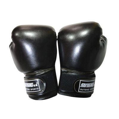 Boxing Gloves for Kids 6oz Children Black Training Sparring Gloves Boys Punching Kids Mittens Gloves Pu Boxing Gloves for Children Beginners