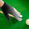 EXCEART Elastic 3 Fingers Show Gloves Billiard Shooters Carom Pool Snooker Cue Sport Gloves Wear on The Right or Left Hand (Black and White) view 3