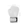 Garneck Kids Boxing Gloves Training Gloves Training Mitts PU Leather Sponge Filled for and Youth White view 2