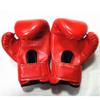 Garneck 6oz Boxing Gloves Red Heavy Bag Gloves Children Gloves Boxing Gloves Kids Gloves Punching Mitts Boxing Training Gloves for Children Kids Beginners view 3