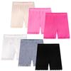 Auranso Girls Dance Shorts Solid Color Safety Bike Shorts Lace Mix 5-7X