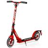 Hurtle Compact Kick Scooter for Teens - Folding Stand Kick Scooters w/ Adjustable Height, Alloy Anti-Slip Deck, 8 Wheels, Mud Guard Front Wheel, For Kids, Boys/Girls 8+-Year-Old view 1