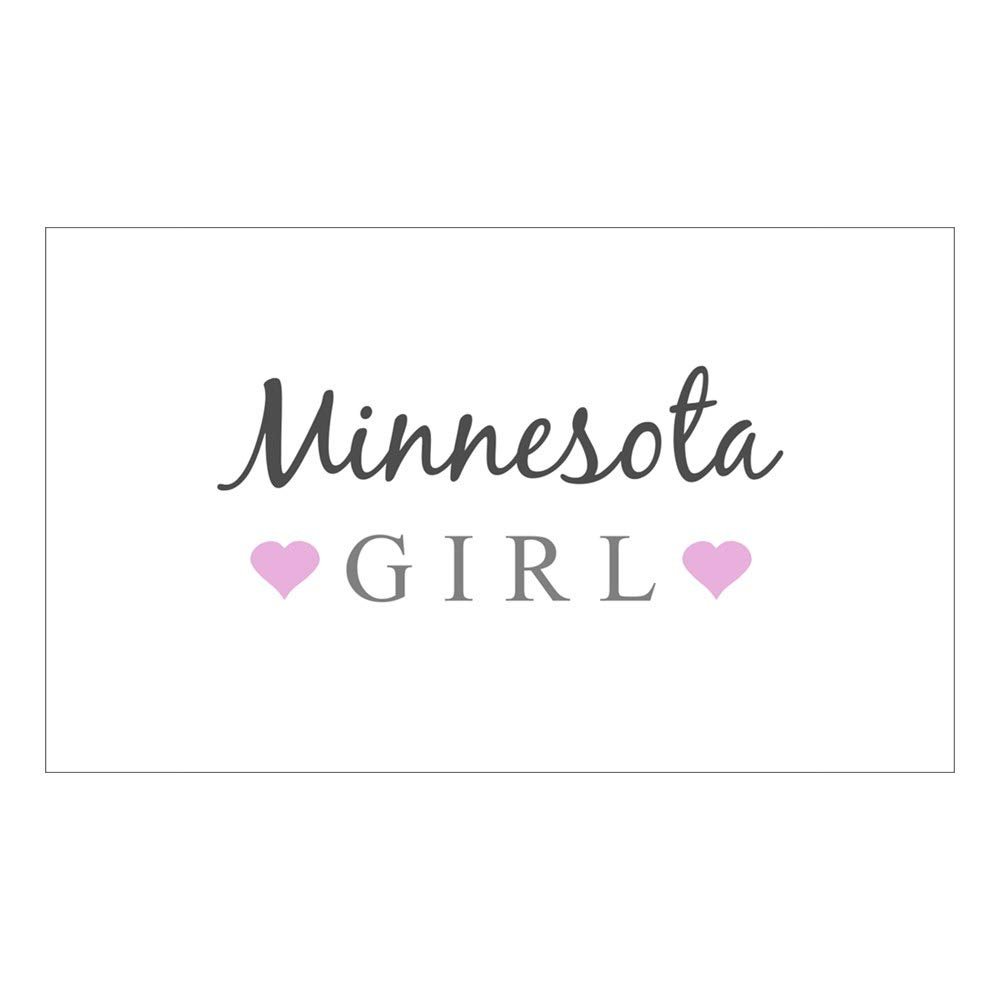 CNW Studio Minnesota Girl Decal Vinyl Bumper Sticker 5"
