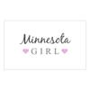 CNW Studio Minnesota Girl Decal Vinyl Bumper Sticker 5" view 1