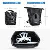 Rhinowalk 20L Bike Bag Waterproof Bicycle Pannier Rear Seat Bag for Cycling Bicycling Traveling Riding, Black view 3