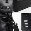 Rhinowalk 20L Bike Bag Waterproof Bicycle Pannier Rear Seat Bag for Cycling Bicycling Traveling Riding, Black view 4