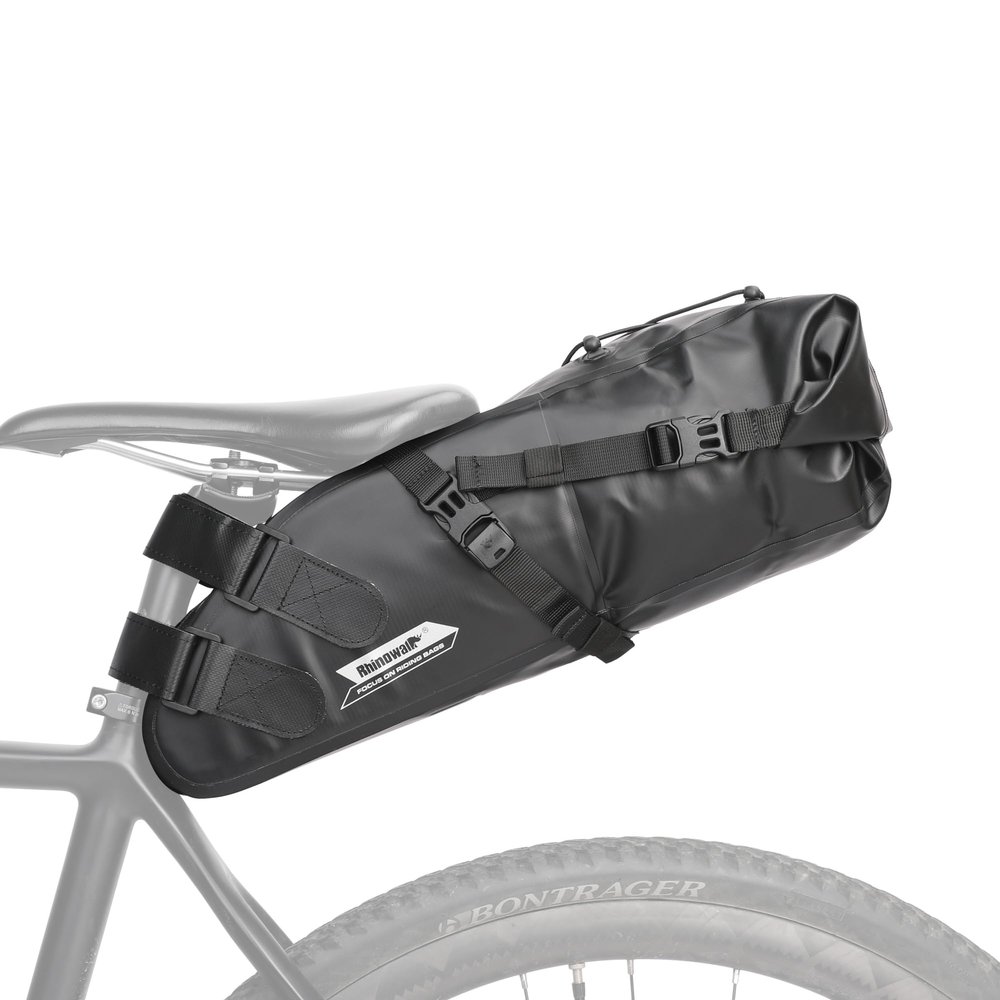 Rhinowalk Bike Saddle Bag Waterproof Bicycle Bag Cycling Seat Bag Mountain Road Portable Storage Bag, 10L