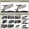 Rhinowalk Bike Saddle Bag Waterproof Bicycle Bag Cycling Seat Bag Mountain Road Portable Storage Bag, 10L view 4