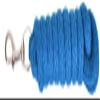 8' Braided Cotton Lead Rope view 1