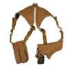 Galapagoz Tactical Cross Draw Shoulder Pistol Gun Holster TAN USA view 3