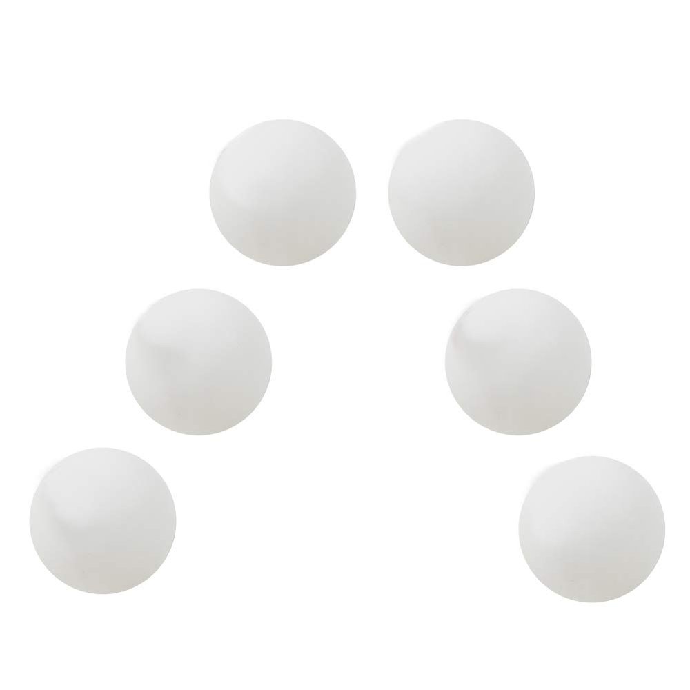 Akozon Table Tennis Balls 60PCS 40mm 1.6inch Standard ABS Practice Training Exercise Balls (White)